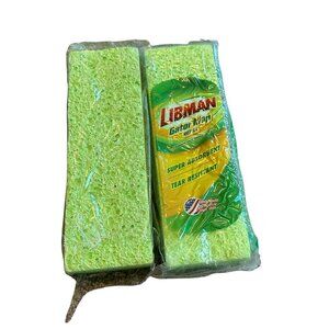 Libman Gator Mop Refills 2x Mop Heads Replacement New In Package Sealed